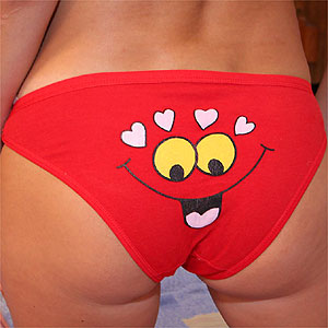 Red Panty Teen Cuties Panty Gallery 1